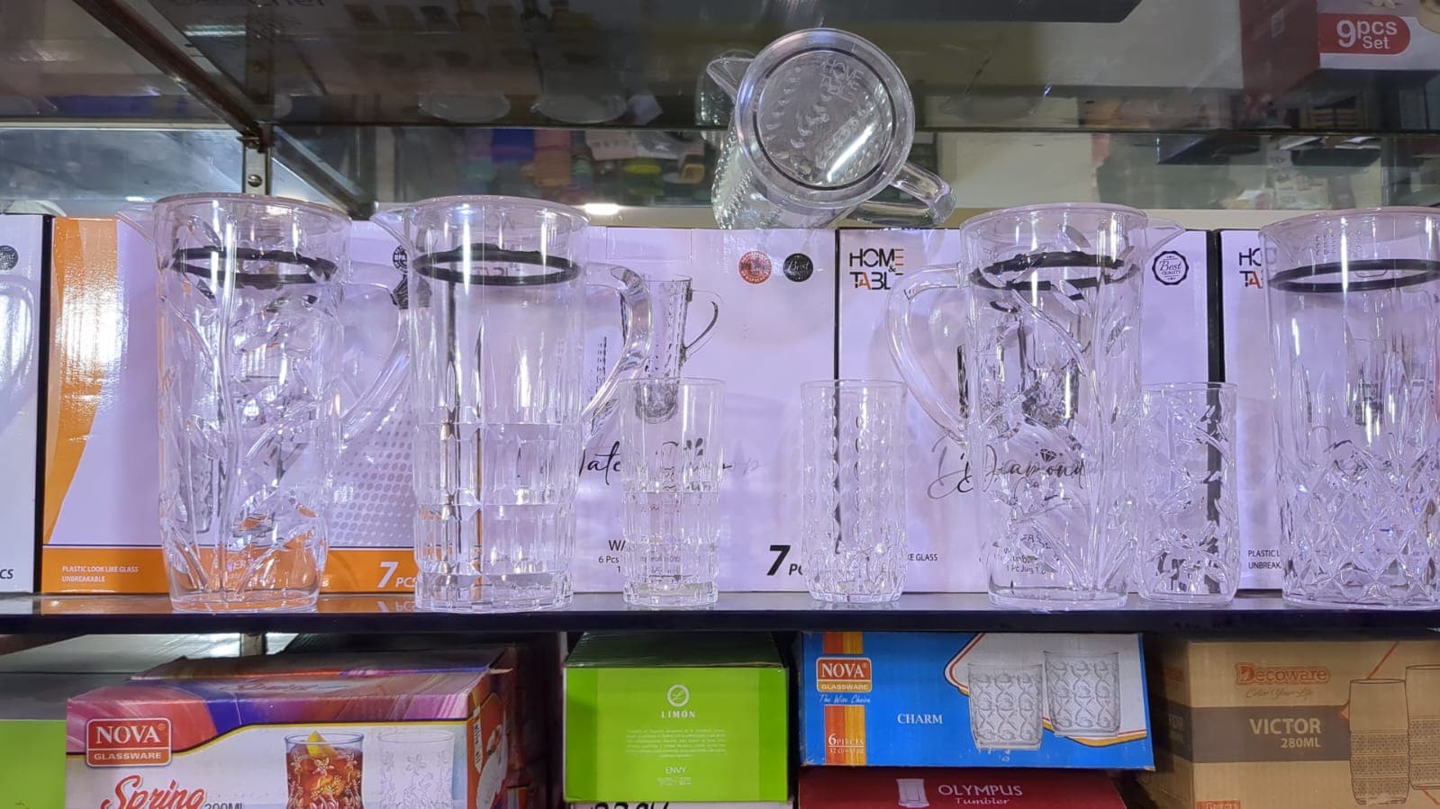 Acrylic Water Set long jug image