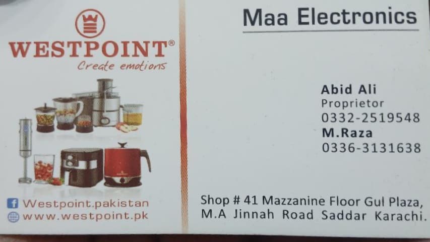 MAA ELECTRONICS