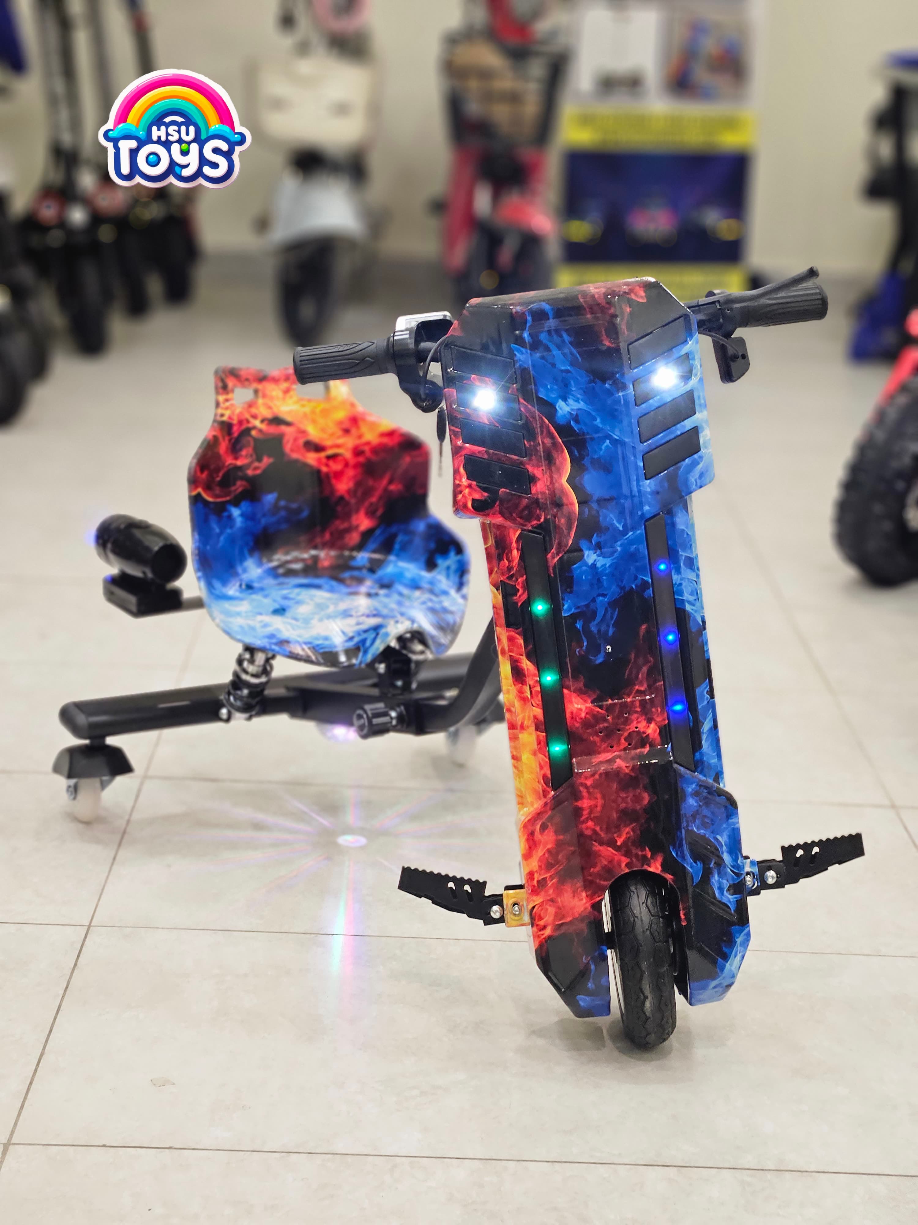 Smoke Drift Ride-On Car 112-2 (36V) for Kids image