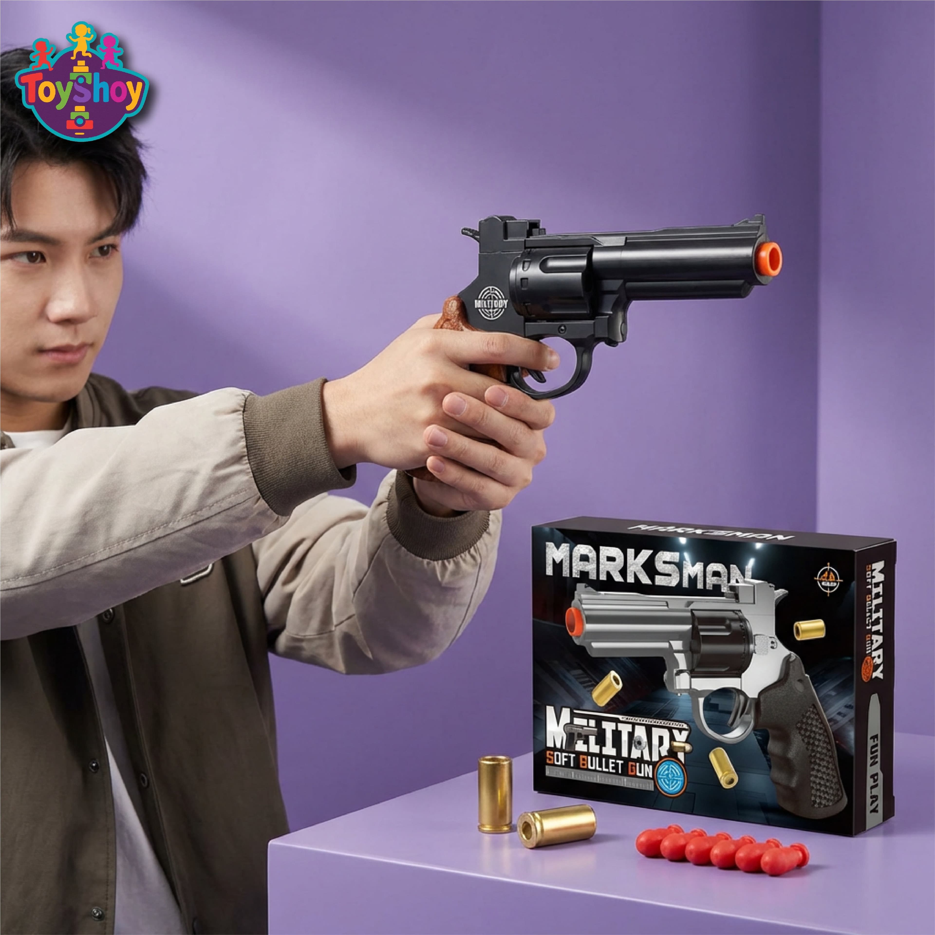 Military Marksman Soft Bullet Gun image
